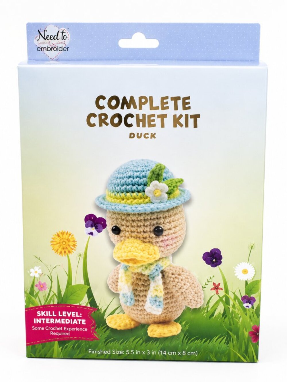Needle Creations Complete Crochet Kit Duck – NWT Craft Kit